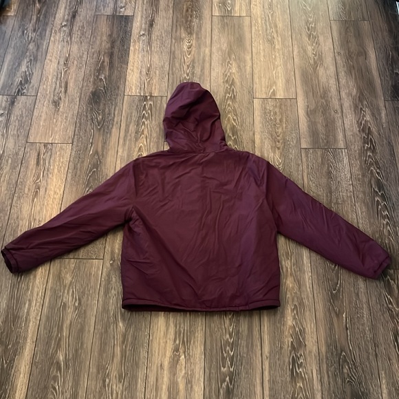 Pink Victoria Secret Zip Up Puffer Coat Womens M/L - Picture 6 of 11